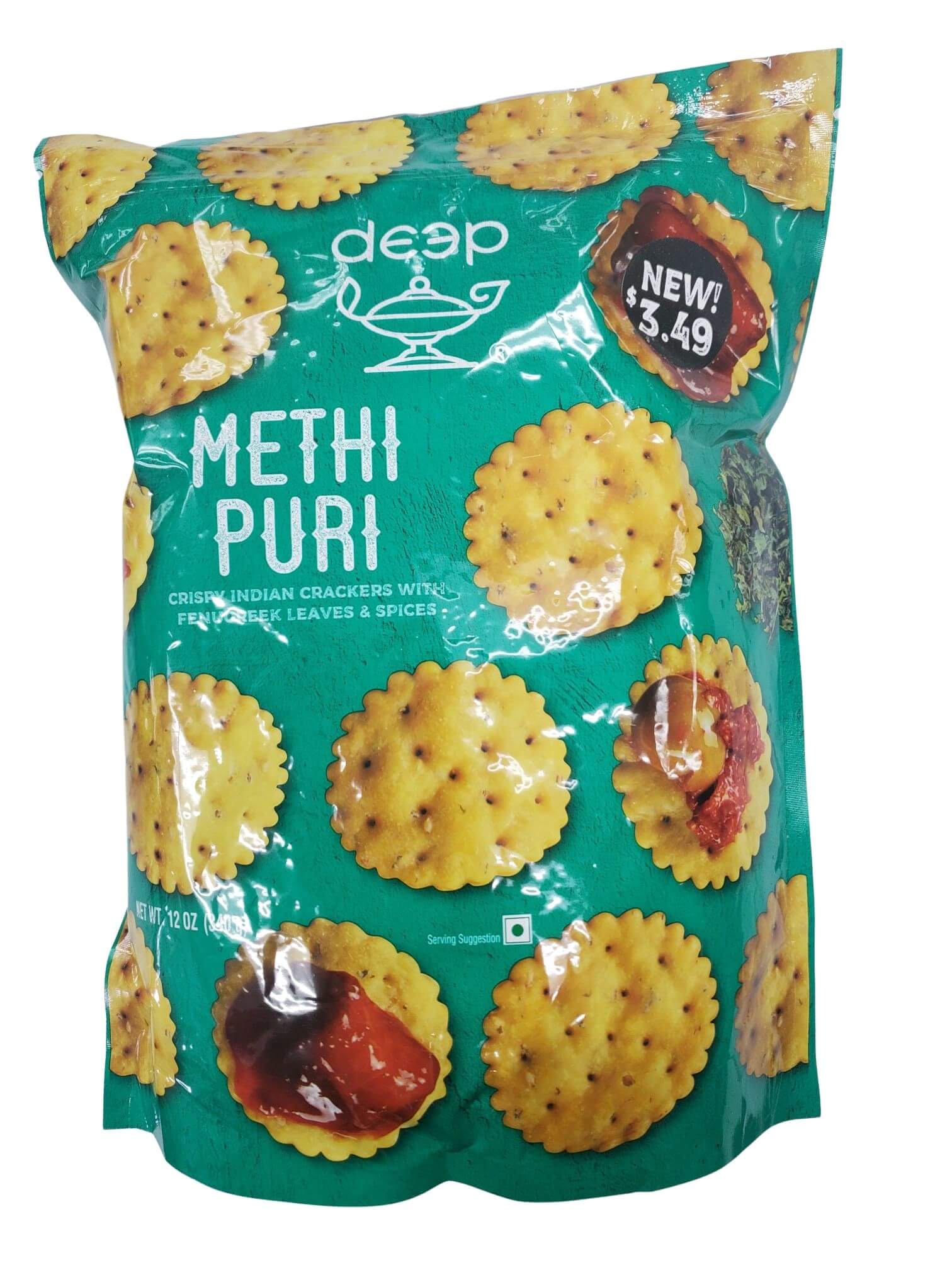 DEEP METHI PURI 340GM