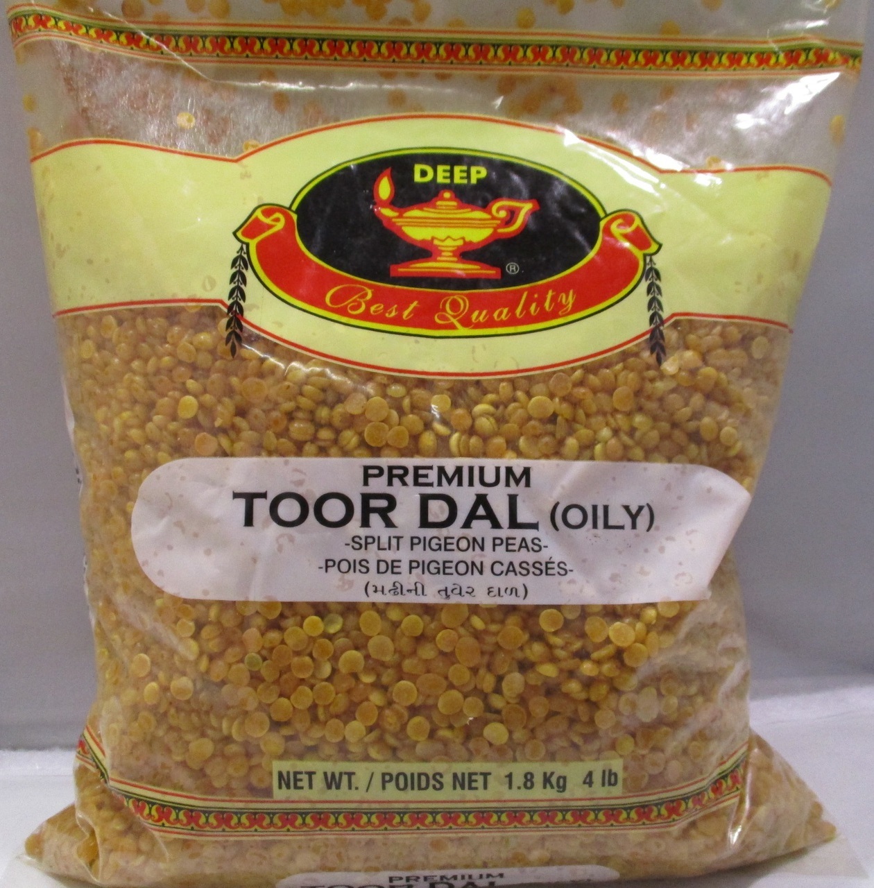 DEEP TOOR DAL OILY 2LB