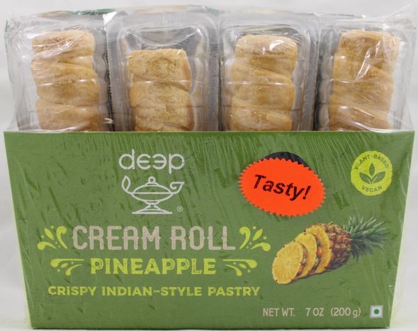CREME ROLL PINEAPPLE 4 PCS