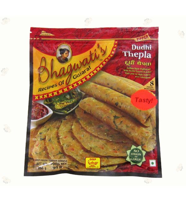 DEEP DUDHI THEPLA 8 PCS