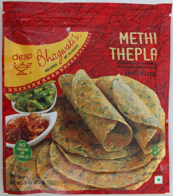 BHAGWATI METHI THEPLA 8 PCS