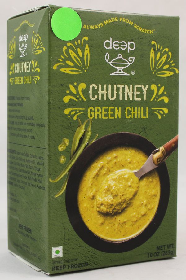DEEP GREEN CHILLI CHUTNEY 280GM