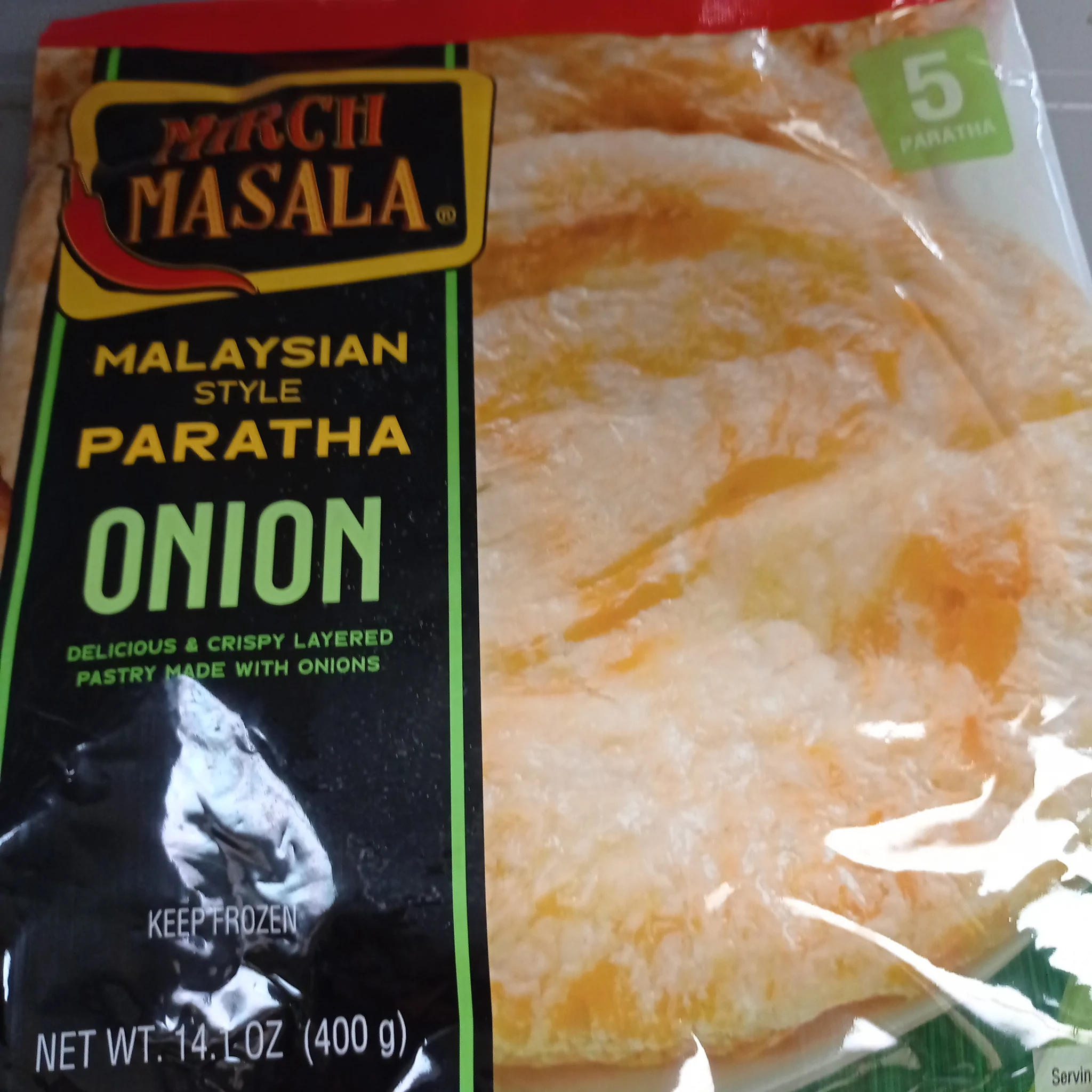 MM ONION PARATHA 400GM