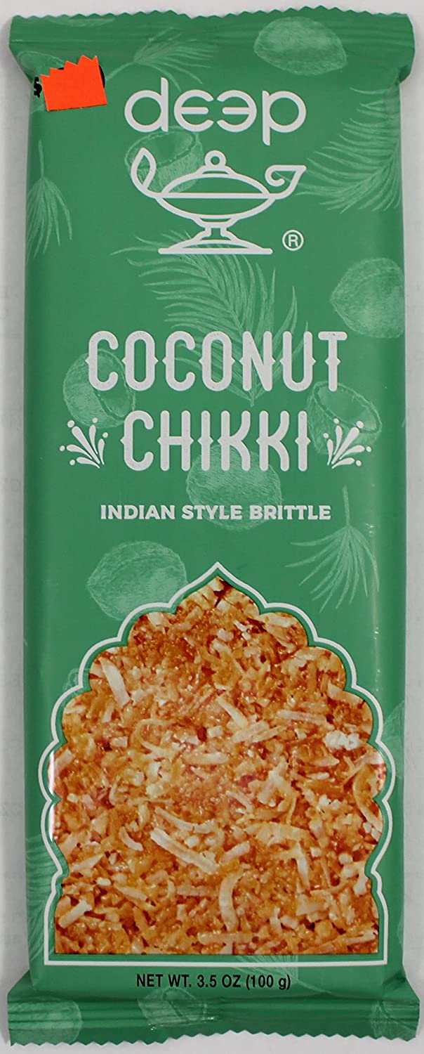 DEEP COCONUT CHIKKI BAR 3.5 OZ