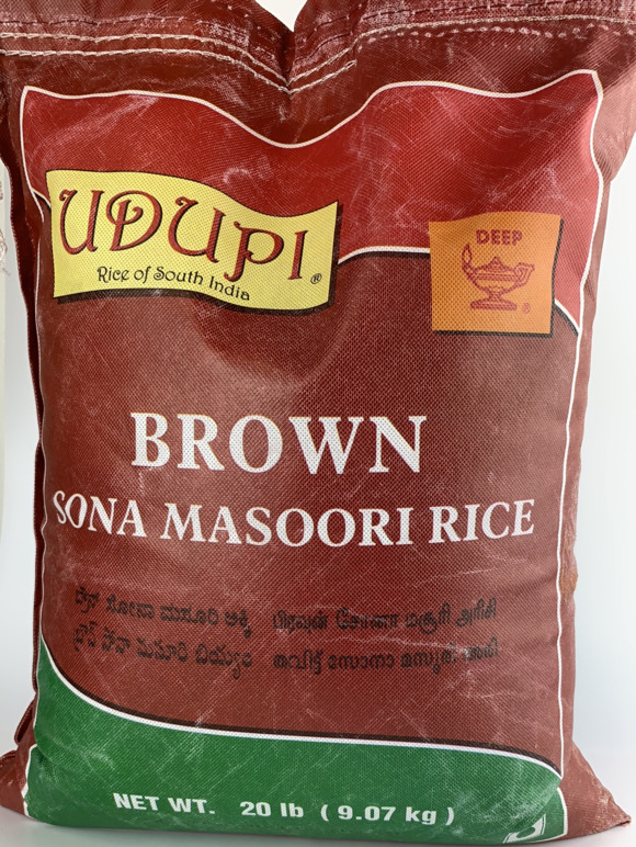 UDUPI BROWN SONA MASORI 20 LB