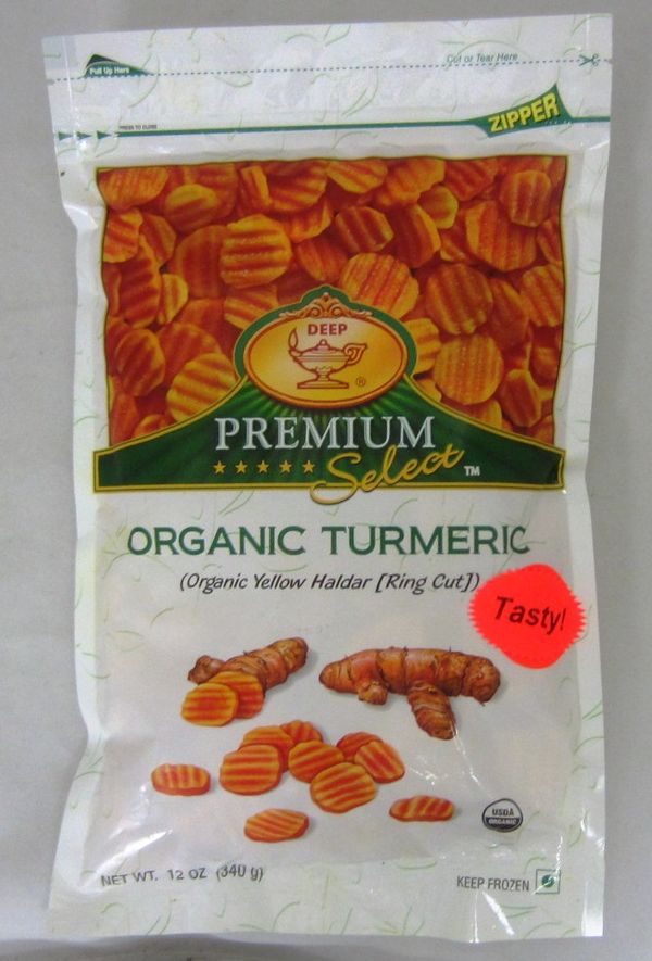 DEEP ORGANIC TURMERIC 340GM