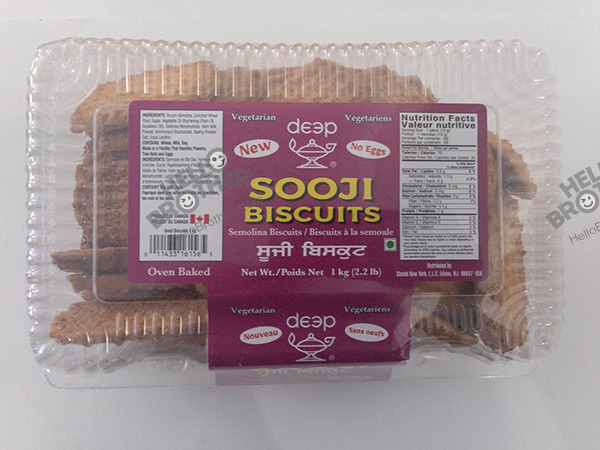 DEEP SOOJI BISCUITS 2.2 LB
