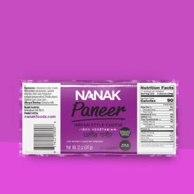NANAK PANEER CUBES 400G