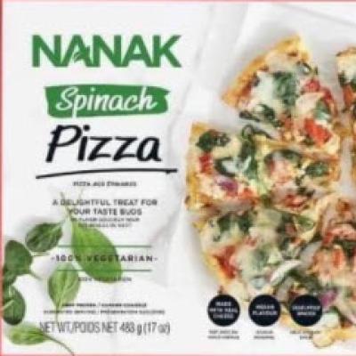 NANAK SPINACH PANEER PIZZA