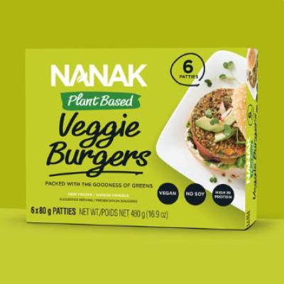 NANAK VEGAN VEGGIE BURGER