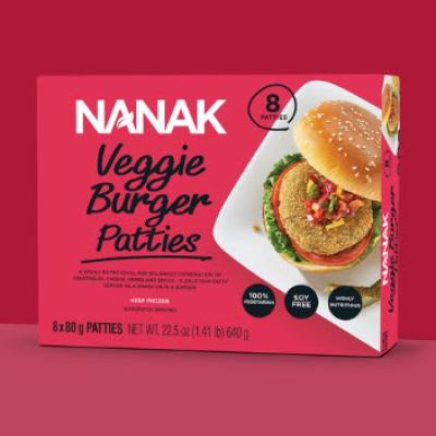 NANAK VEGGIE BURGER PATTY
