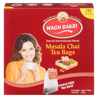 WAGH BAKRI MASALA TEA BAGS 7 OZ