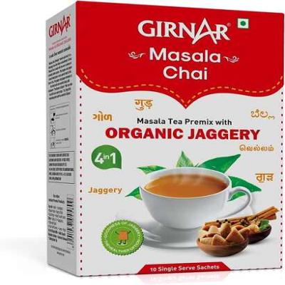 GIRNAR INST MASALA TEA WITH JAGGERY 220GM